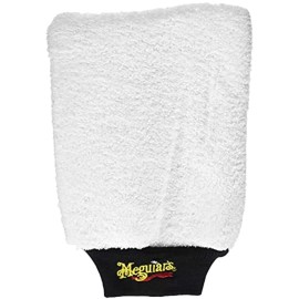 Meguiar's X3002 Microfiber Wash Mitt – Super-Thick Reusable Wash Mitt for