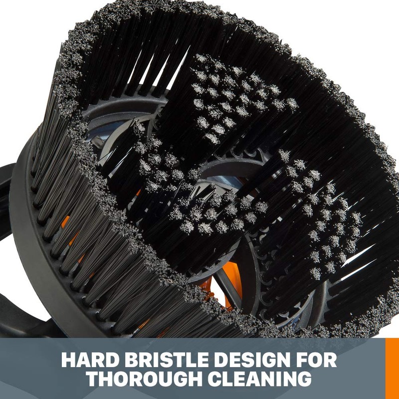Worx Hydroshot Adjustable Outdoor Power Scrubber, Quick Snap Connection -