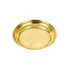 Spillbox Brass Deepak Diya Oil Lamp Plate for Home Temple