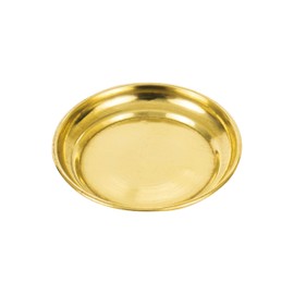 Spillbox Brass Deepak Diya Oil Lamp Plate for Home Temple Puja Articles Decor Gifts-Ram Plate 6