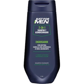 Just For Men Shampoo y Acondicionador 2 en 1 Engrosador con Biotina 295mL