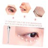 TOVINANNA Cosmetic Mask Spoons Eye Massage Stick Face Spoons Portable