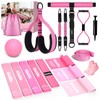 WALITO 15 PCS Pilates Kit, Adjustable Pedal Resistance Band with
