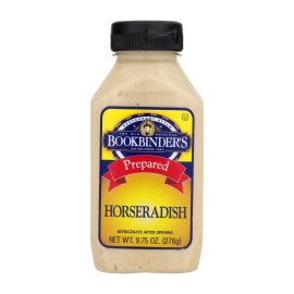 UD Bookbinder's Horseradish Prepared Food Additives Case of 9 9.75 oz Each