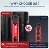 Reniteco Magnetic Socket Organizer Set, 3-Piece 1/2" 3/8" 1/4" Drive