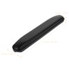EXCEART Wheelchair Armrest Pads 2 Pcs Black 33.40X5.10X3.00cm