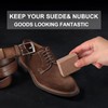 MAXIMILIAN Shoe Cleaner Kit. Brush with Extra 2 Erasers for