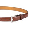 Dockers Men's 1 3/8 in. Feather-Edge Belt with Two-Row Stitching,