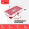 IceTopper XL Ice Cube Tray with Attached Lids - Easy