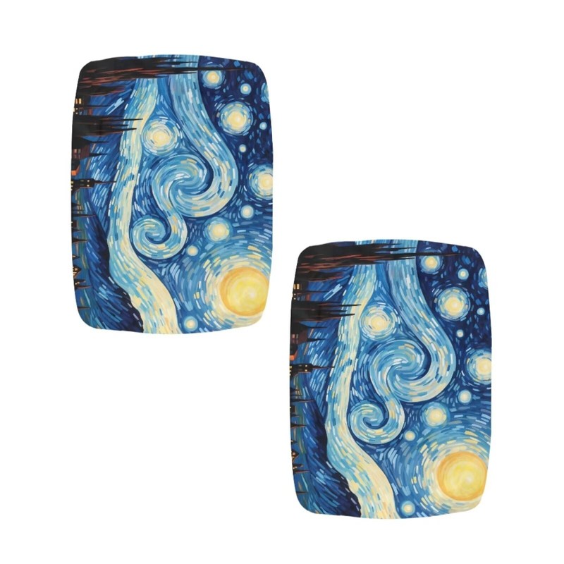 Flashideas Van Gogh - Juego de 2 fundas rectangulares para