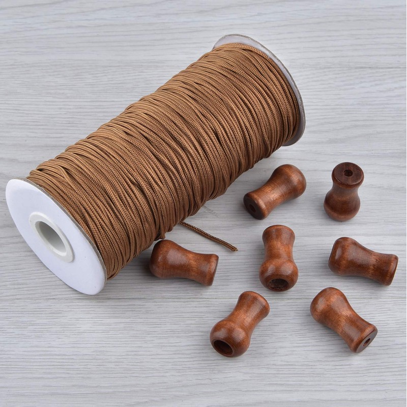 SAYAYA 1.8mm Braided Nylon Lift Shade Cord with 8 Pieces