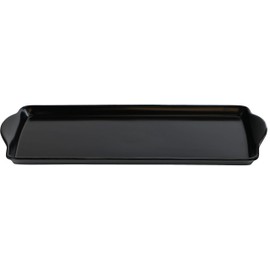 Calypso Basics, Sandwich Melamine Tidbit Tray, Black