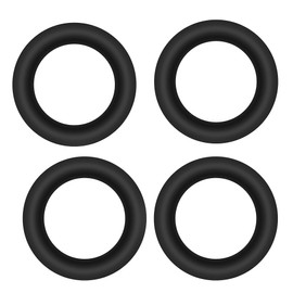 Tihebeyan Pack of 100 Rubber Fishing Ring Connect Ring High Elasticity for Bite Alarm Fishing Rod Plug Accessories Fishing Tackle