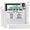 Kopperko Pop Top Tubes (116mm, 4.6 Inch 10-Pack) | Child