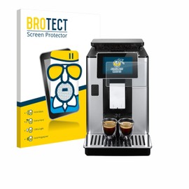 BROTECT Anti-Glare Protective Glass for DeLonghi PrimaDonna Soul ECAM612.55.SB Protective Film Tempered Glass Matt [Extremely Scratch-Resistant 9H, Anti-Reflection]