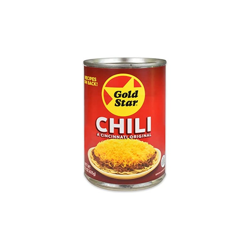 Gold Star Chili 15-ounce Cans (Pack of 6)