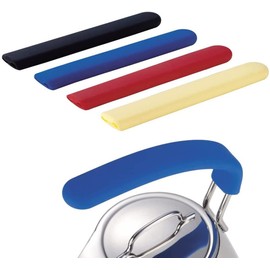 Miyazaki Seisakusho GEO-KC2 Geo Kettle Handle Cover, for 2.5 L (2.5 L), Silicone, Blue, Made in Japan