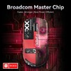 ATTACK SHARK X6 Ratón inalámbrico Ligero para Juegos con Base
