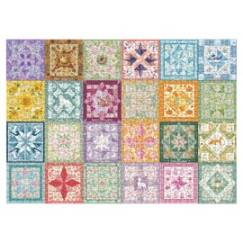 Colorful Galaxy Collage Jigsaw Puzzle 1000 Piece for Adult, Bird Deer Squirrel Pumpkin Jigsaw Puzzles, Funny Art Aesthetic Pretty Puzzle