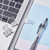NEEWAY Binder Clips Assorted Sizes, White Binder Clips Set for
