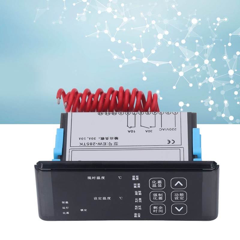 Cold Storage Temperature Controller Digital Thermostat Cooling Defrost Temperature Controller