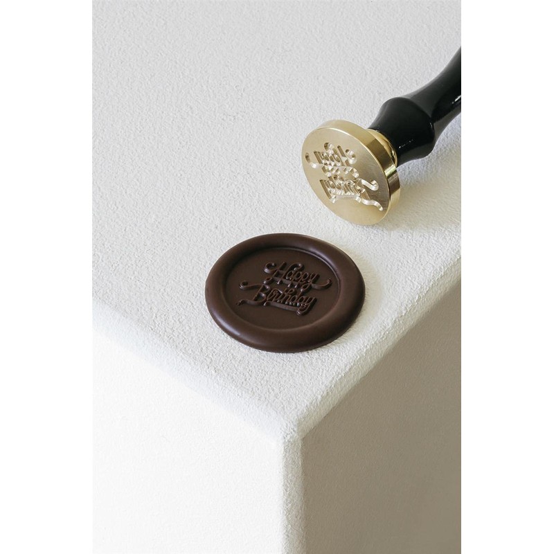 Martellato 20FH30S Chocolate Stamp, 30 Millimeter Happy Birthday