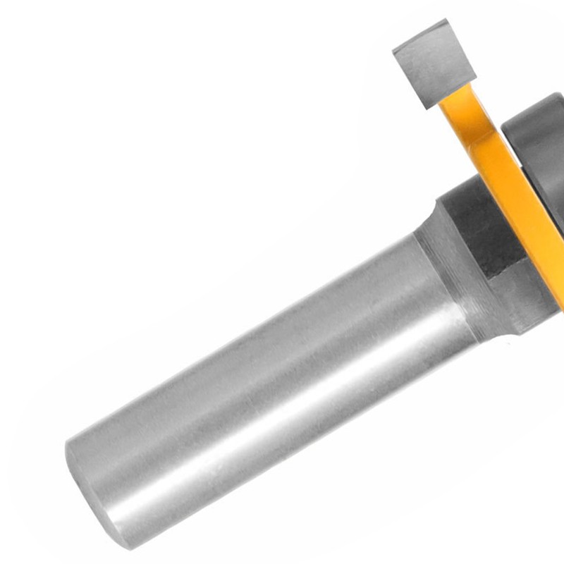 Set of 2PCS Shank Milling Cutter Router Bits Set T-slot