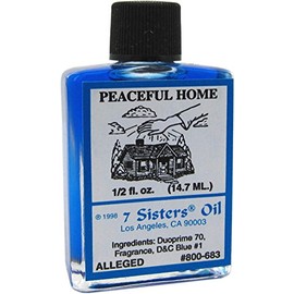 INDIO 7 Sisters of New Orleans Perfumed Anointing Oil - Peaceful Home, 1/2oz