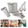20Pcs Rotary File Burr Grinding Bit High Speed Steel Tool