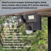 IQ America Battery Operated Motion Security Sensor Flood Light, 700