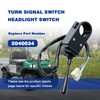Turn Signal Switch Headlight Switch Fit for HDK, Evolution EV