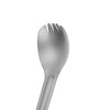 5pcs 2 in 1 Fork Spoon Long Handle Anti Scratch