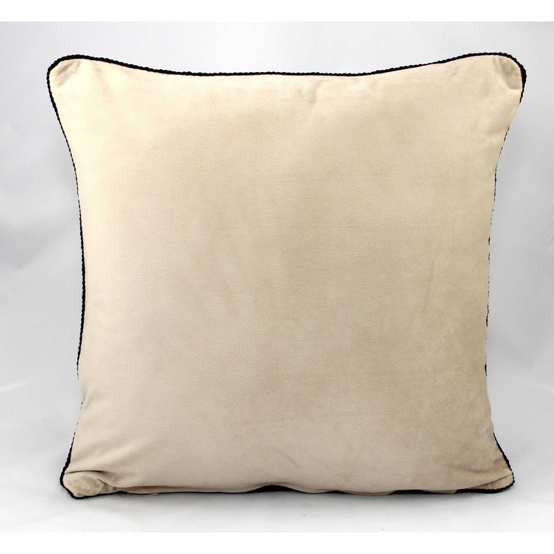 Traditional Tapestry Cushion Covers with Soft Faux Velvet Reverse 18"