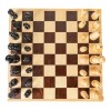CASTILLO DIDÁCTICO Ajedrez De Madera 40x40cm. 32pzs. Tablero Plegable, Jgo