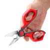 LIVINGO 6" Multi-Purpose Electrician Scissors : Professional Heavy Duty Comfortable