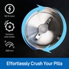 Electric Pill Crusher Grinder - Fine Powder Electronic Pulverizer for