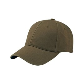 G Men's Low Profile Washed Twill Fitted Flex Cap (Olive Green)