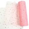 Yuanchuan Laser Sequin Glitter Tulle Rolls 6 inch x 10