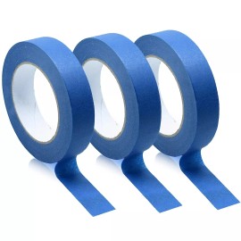 Paint Tapes Automotive Masking Tape Blue Refinish Masking Tape Auto Body Paint Tape 3Rolls