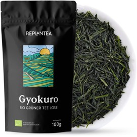 Bio Gyokuro Japanischer Grüntee (100g) | Premium Schattentee lose | Edler Umami-Geschmack & milde Süße | REPLANTEA