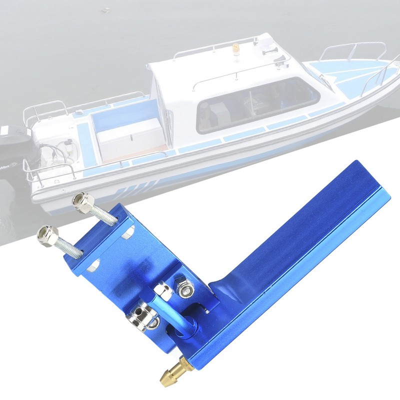 Aluminum Rudder with Water Pickup Inlet for RC Racing Electric