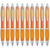 Libetui Pack of 10 Ballpoint Pens with Non-Slip Grip Zone