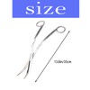 XILEWHZF Aquarium Scissors, 13.8" Aquarium Scissors Extra Long