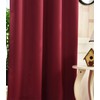 Woltu #488 Opaque Blackout Curtain with Eyelets, Light Heavy Curtain,
