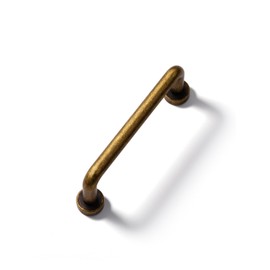 JIASENBAO Antique Brass Cabinet Bar Pulls 3" Hole Center 10 Pack Classic Vintage Retro Drawer Handles Kitchen Cupboard Bathroom Dresser Cabinet Hardware