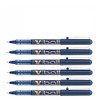 Pilot V-BALL 10 Liquid Ink Rollerball Pen - Blue (Pack