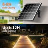 Lightonight Solar LED Strip Lights,32.8FT 6000mAh Large Capacity Solar String