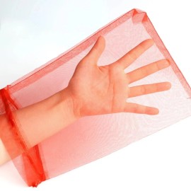 Premium Organza Bags 100 Pcs 8x12 Inch Sheer Organza Bags Gift Pouches with Drawstring for Wedding