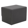 Card Deck Box Magnetic Flap Lid Large Capacity PU Leather
