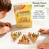 3 Pack - Wooden Triangle Peg Board Game - Retro